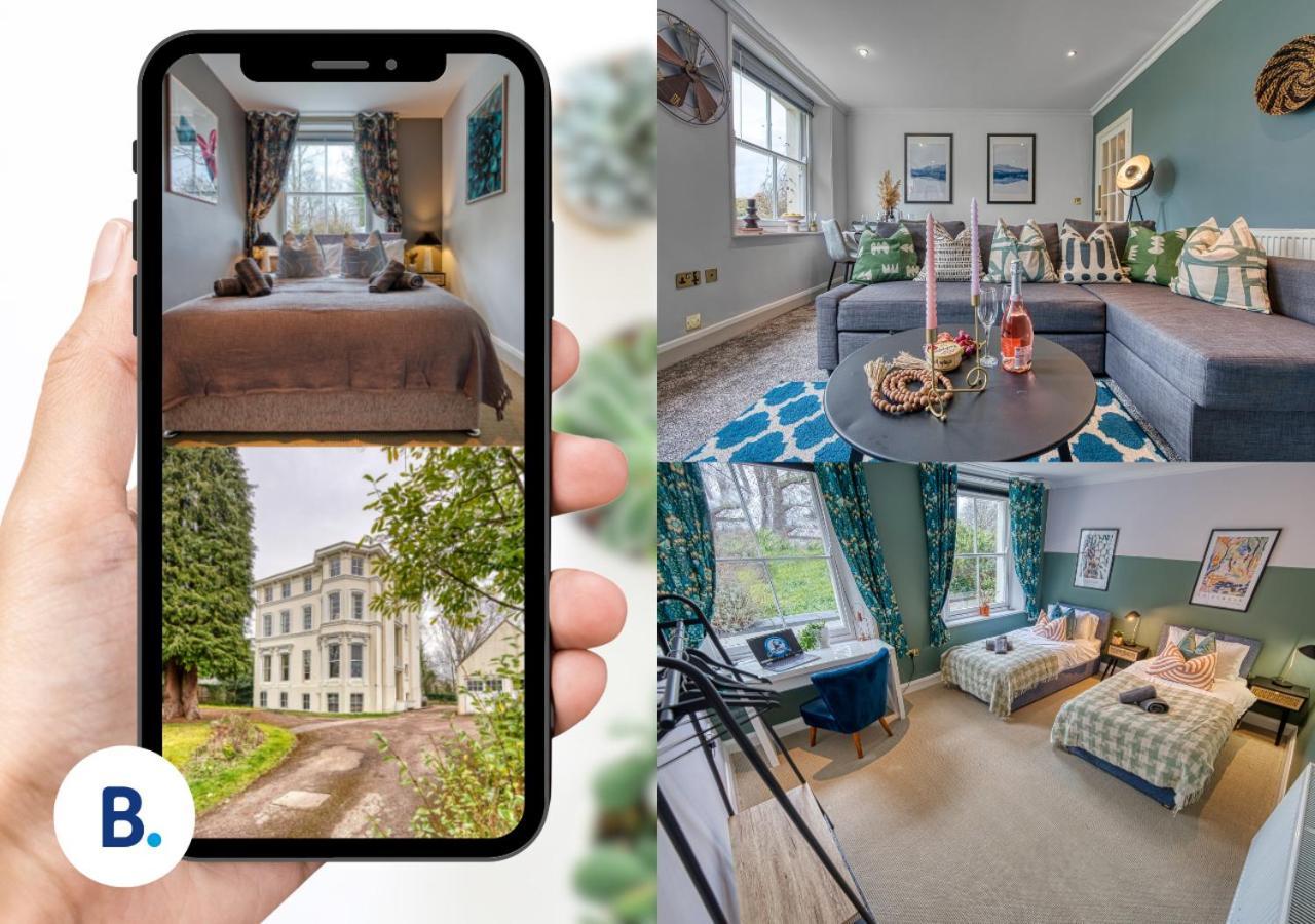 2 Bedroom Stylish Spacious Apt, Sleeps 6, Central Cheltenham, With Free Parking - By Blue Puffin Stays Exteriér fotografie